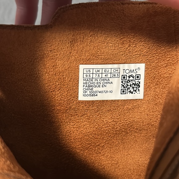 TOMS Suede Block Heel Booties - Picture 4 of 4